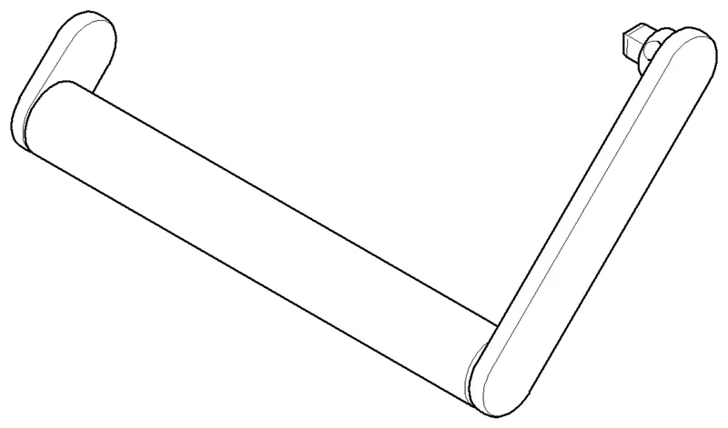 Dornbracht Halter ET 90176751600 131 x 73 x 72 mm Platin gebürstet