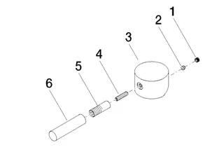 Dornbracht Gr. für Waschtisch Stand ERSATZTEILE 90206204100 140 x 90 x 95 mm Chrom – Bild 2