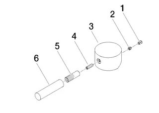 Dornbracht Gr. für Waschtisch Stand ERSATZTEILE 90206204500 90 x 145 x 90 mm Chrom – Bild 3