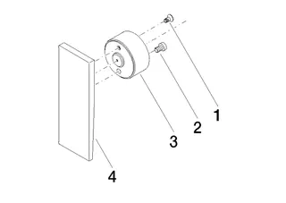 Dornbracht Gr. für Pressure Balance Valve ET 90207304200 35 x 35 x 125 mm Chrom – Bild 2