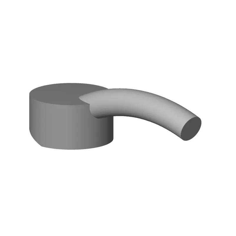 Dornbracht Griff ERSATZTEILE 90208704100 Chrom