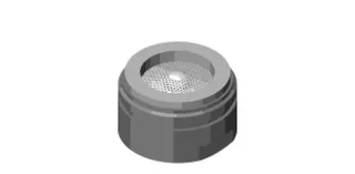 Dornbracht Luftsprudler ERSATZTEILE 90230111802 M24x1-AG 8,3 l/min. Chrom – Bild 2