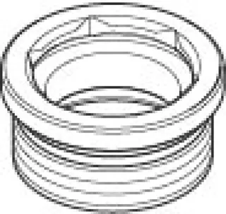Dornbracht Befestigung Mutter ERSATZTEILE 90231006600 32 x 15,5 x 32 mm – Bild 2
