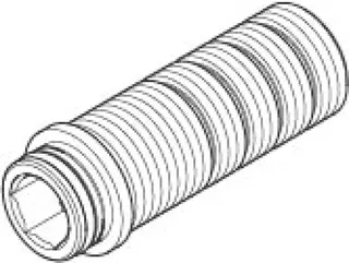 Dornbracht Nippel ERSATZTEILE 90240319900 D 23,2 x 63,5 mm, 9,5 l/min. – Bild 2