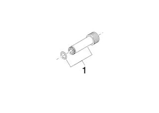 Dornbracht Nippel ERSATZTEILE 90240321300 D 21 x 70 mm – Bild 3