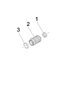 Dornbracht Nippel ERSATZTEILE 90240500800 D 23 x 35 mm – Bild 3
