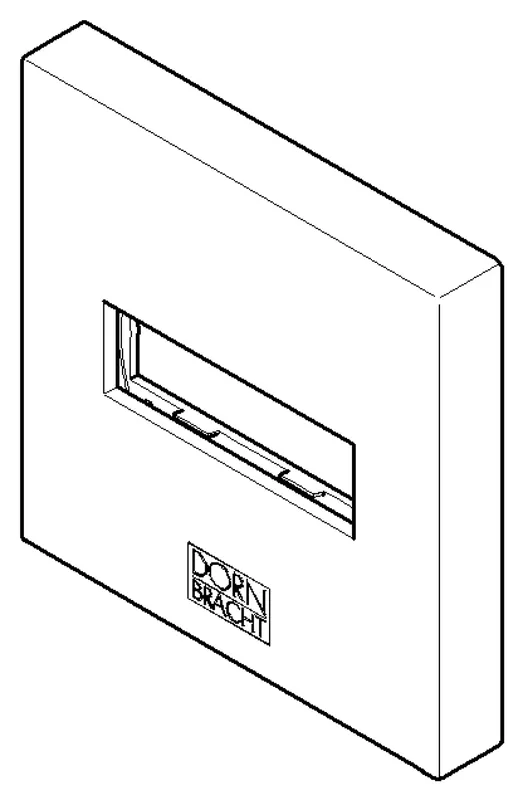 Dornbracht Abdeckung ERSATZTEILE 90277803500 60 x 60 x 9 mm Cyprum