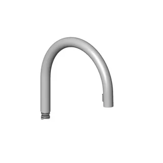 Dornbracht Auslauf ERSATZTEILE 90282206300 231 x 250 x 30 mm, 27-30 l/min. Chrom