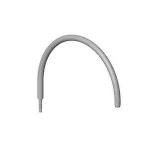 Dornbracht Rohr für Brausegarnitur ERSATZTEILE 90282208201 D 25 x 794 mm Chrom