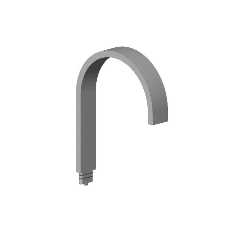 Dornbracht Auslauf ERSATZTEILE 90282215400 165 x 35 x 11 x 220 mm Platin gebürstet