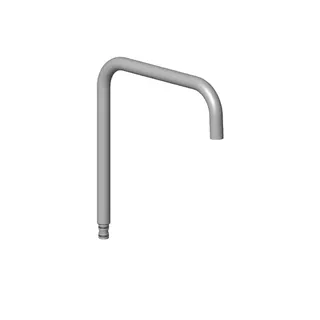Dornbracht Auslauf eckig ERSATZTEILE 90282220901 235 mm, 8,33 l/min. Chrom