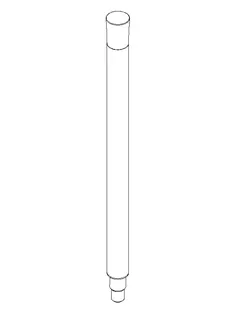 Dornbracht Bürstengr. ET 90282253820 D 22 x 323 mm Chrom – Bild 2