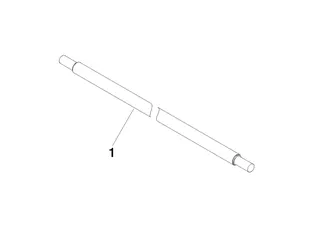 Dornbracht Halter ERSATZTEILE 90282265100 D 20 x 463 mm Chrom – Bild 2
