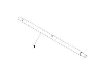 Dornbracht Halter ERSATZTEILE 90282265200 D 20 x 613 mm Chrom – Bild 2