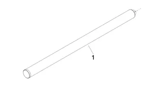 Dornbracht Halter ERSATZTEILE 90282277300 31,5 x 31,5 x 416 mm Chrom