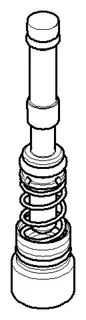 Dornbracht Anschluss ERSATZTEILE 90310907401 D 17 x 65 mm