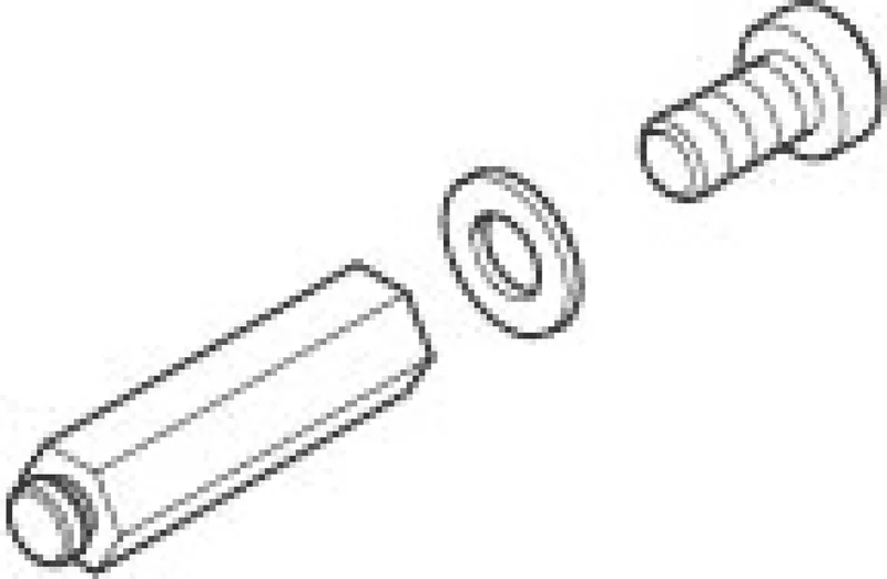 Dornbracht Befestigung ERSATZTEILE 90311155400 8 x 7 x 30 mm