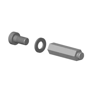 Dornbracht Befestigung ERSATZTEILE 90311155400 8 x 7 x 30 mm – Bild 2