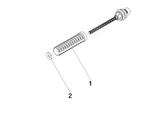 Dornbracht Oberteil, linksschließend ERSATZTEILE 90900312800 3/4" – Bild 2
