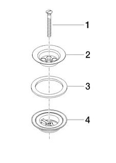 Dornbracht Siebventil SERIENNEUTRAL 10100970 1 1/4" Platin – Bild 3