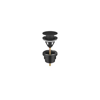 DO Ablgarn. SERIENNEUTRAL 10125970 1 1/4" Schwarz matt