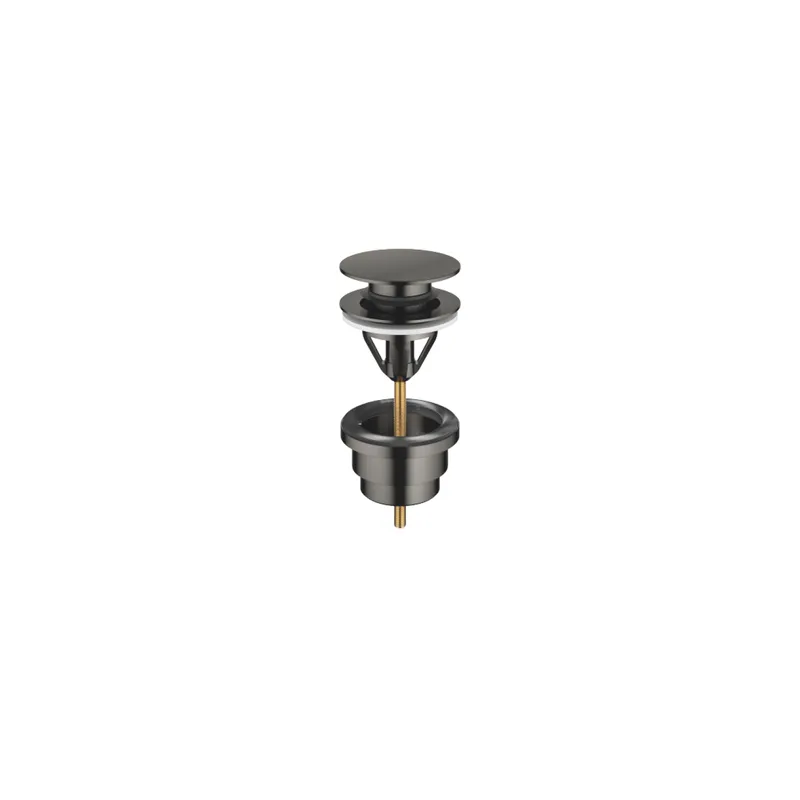Dornbracht Ablgarn. SERIENNEUTRAL 10125970 1 1/4" Dark Platinum gebürstet