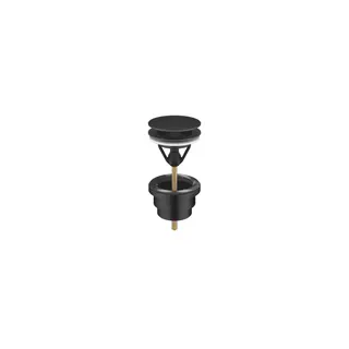 DO Ablgarn. SERIENNEUTRAL 10126970 1 1/4" Schwarz matt