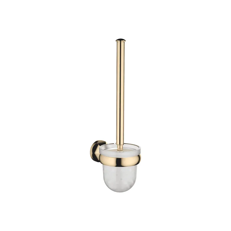 Dornbracht Toiletten-Bürstengarnitur, Wandmodell MADISON 83900361 Messing (23kt Gold)