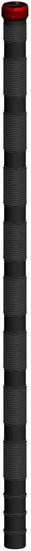 comfort-MFB Rohr flexibel 2m Stange DN80 Nr. 651322CBS