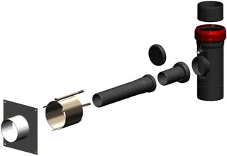 comfort-MFB Anschluss-Set DN60/100-DN110 Nr. 653392CBS