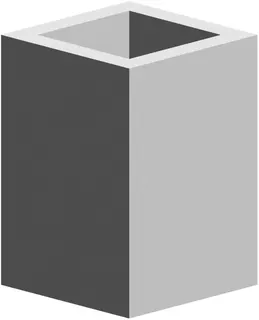 comfort-PolyBit 250x250 (350x350) Schacht 500mm Nr. 350251CBS