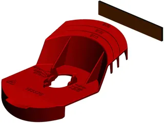 comfort-SV-Auflager für Edelst. Rohr 113-130mm (5Stück) Nr. 1383CBS