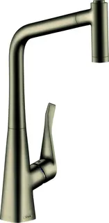 HG Spültischmischer 320 Metris M71 Ausziehbrause 2jet sBox edelstahl-optik