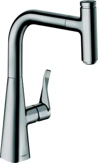 HG Spültischmischer 240 Metris Select M71 Ausziehauslauf 1jet sBox chrom