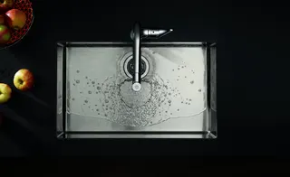 Hansgrohe Spültischmischer 320 Metris Select M71 Ausziehauslauf 1jet sBox chrom – Bild 4