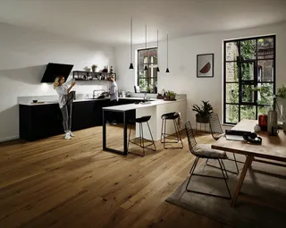 Hansgrohe Spültischmischer 270 Talis M54 Ausziehauslauf 1jet edelstahl-optik – Bild 3