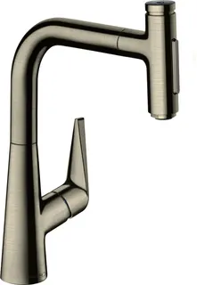 HG Spültischmischer 220 Talis Select M51 Ausziehbrause 2jet edelstahl-optik