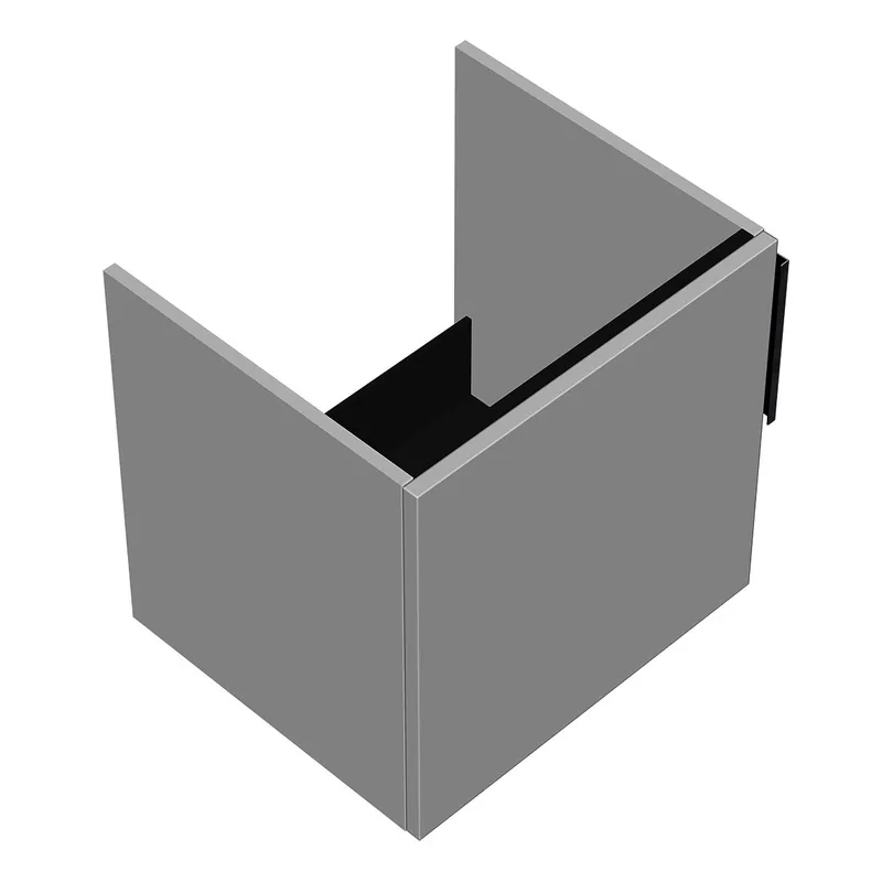 sanibel-Waschtisch-Unterbau 2.0 FLEX WWJJ052L 520mm breit Tür links Weiß Matt