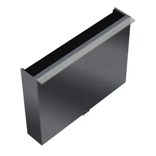 sanibel-Spiegelschrank 2.0 FLEX SPIZY090 LED-Waschtisch 906x670mmx200mm verspiegelt