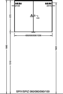 sanibel-Spiegelschrank 2.0 FLEX SPIZY090 LED-Waschtisch 906x670mmx200mm verspiegelt – Bild 3