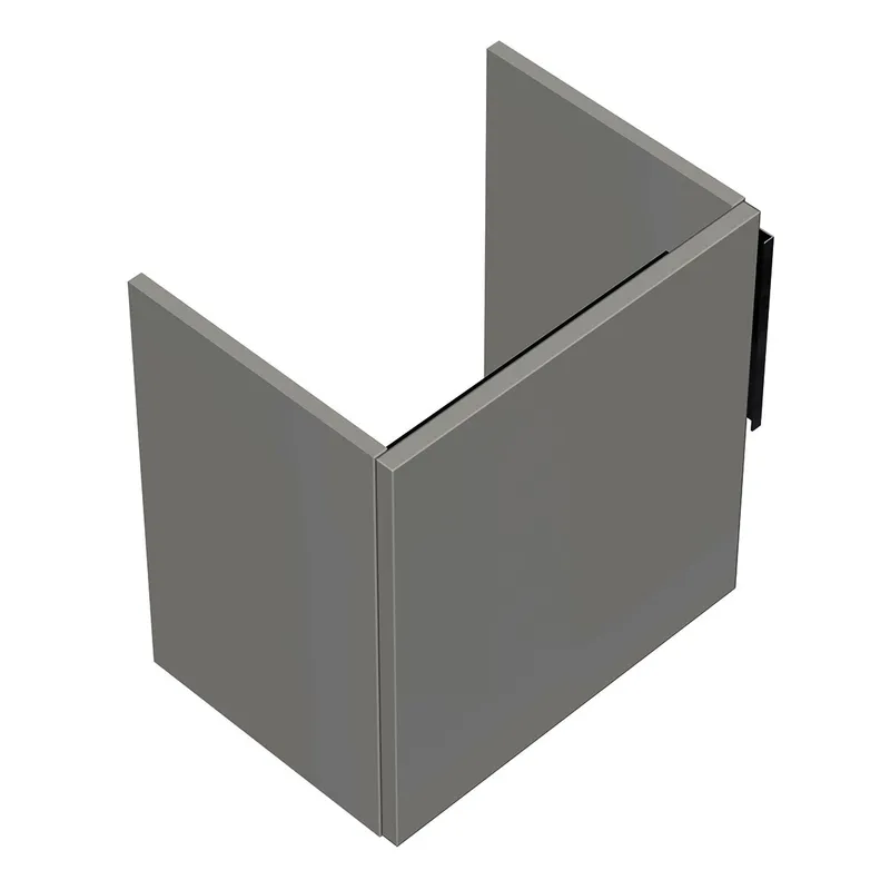 sanibel-Waschtisch-Unterbau 2.0 FLEX WWMP045L 450mm breit Tür links Weiß Glänzend