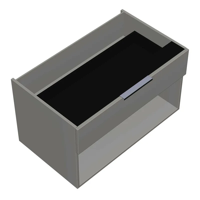 sanibel-Unterschrank 2.0 FLEX WVII090 zu Konsole 900x520x540mm Weiß Glänzend