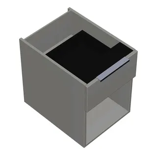 sanibel-Unterschrank 2.0 FLEX WVII040 zu Konsole 400x520x540mm Weiß Glänzend