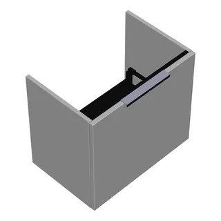 sanibel-Waschtisch-Unterbau 2.0 FLEX WWMF055 550mm breit 1 Auszug Weiß Matt