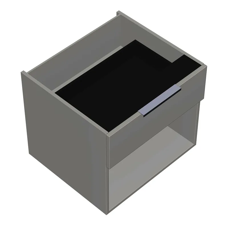 sanibel-Unterschrank 2.0 FLEX WVII060 zu Konsole 600x520x540mm Weiß Glänzend