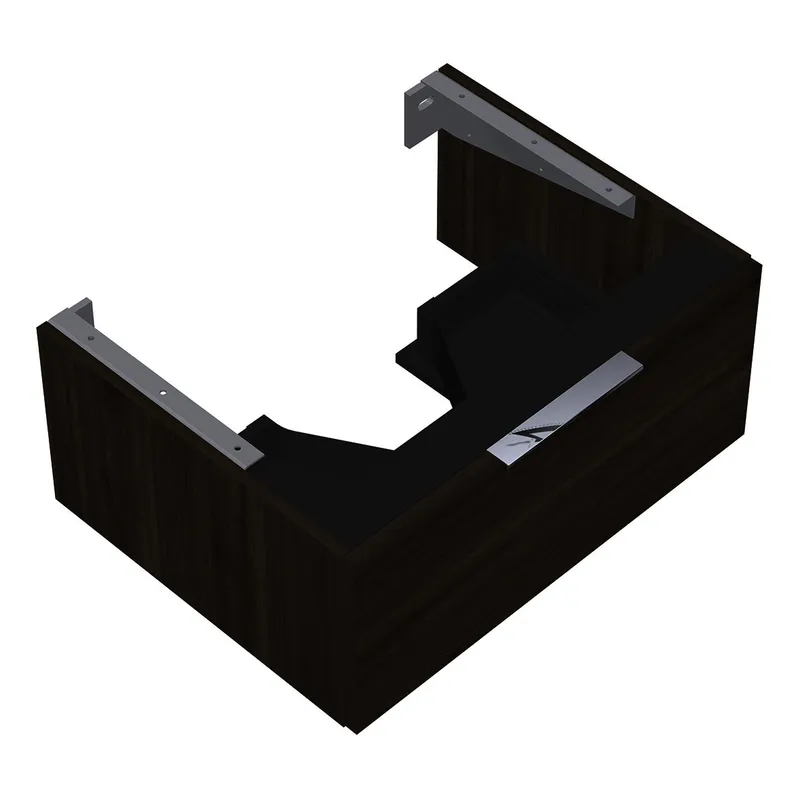 sanibel-Waschtisch-Unterschrank 2.0 FLEX WVXW070 zu Konsole 700x300x540mm Marone Trüffel