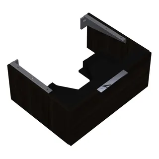 sanibel-Waschtisch-Unterschrank 2.0 FLEX WVXW070 zu Konsole 700x300x540mm Marone Trüffel