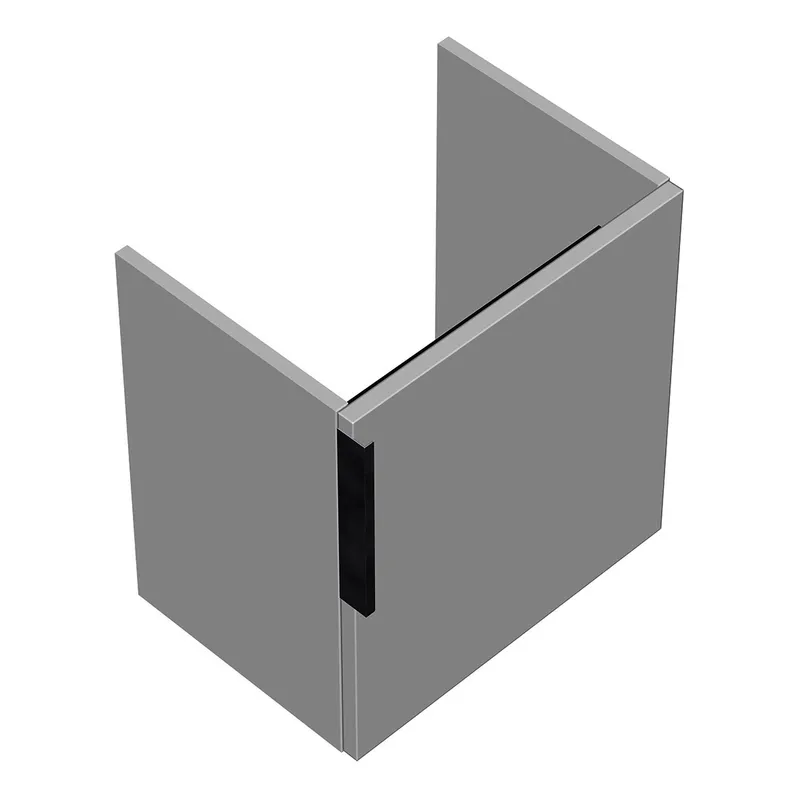sanibel-Waschtisch-Unterbau 2.0 FLEX WWMP045R 450mm breit Tür rechts Weiß Matt