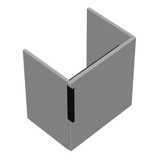 sanibel-Waschtisch-Unterbau 2.0 FLEX WWMP045R 450mm breit Tür rechts Weiß Matt