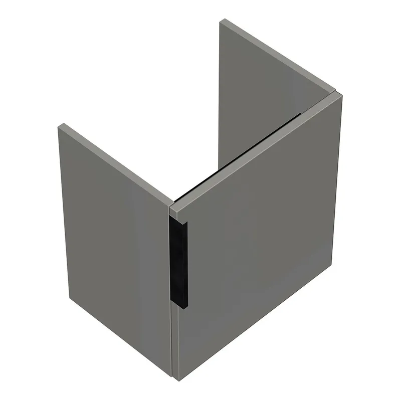 sanibel-Waschtisch-Unterbau 2.0 FLEX WWMP045R 450mm breit Tür rechts Weiß Glänzend